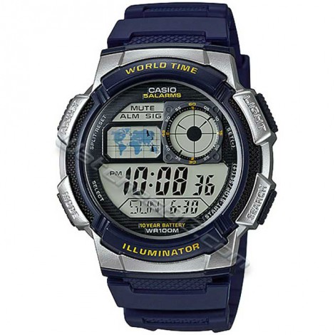 Мъжки часовник CASIO AE-1000W-2AV Sport Timer